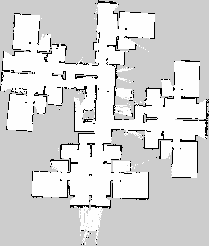 2D SLAM 栅格地图样本二